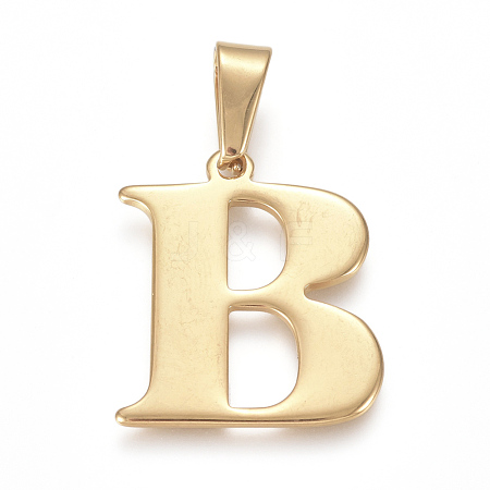 304 Stainless Steel Pendants STAS-F106-95G-B-1