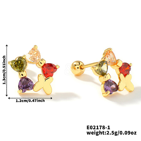 Chic Flower Cartilage Earrings WQ5756-1-1