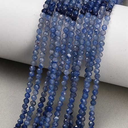 Natural Blue Aventurine Beads Strands GG-CBA9722-A06-3mm-1