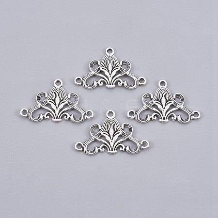 Tibetan Style Alloy Chandelier Component Links TIBE-N011-034AS-RS-1