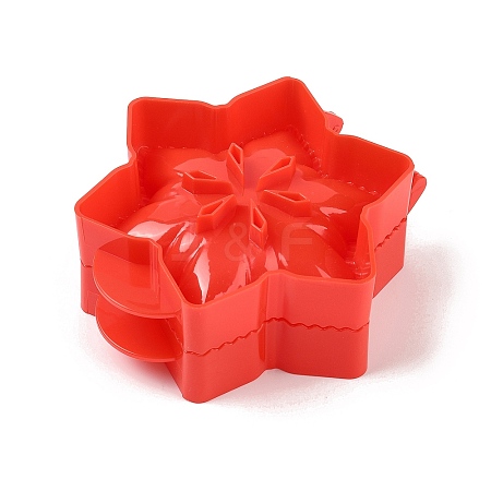 Christmas Theme ABS Plastic Classic Mini Press Apple Pie Molds LS-FIND-U005-02C-1