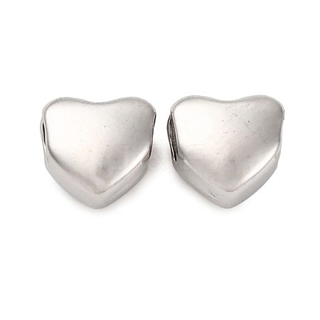 304 Stainless Steel Beads STAS-C128-04A-P-1