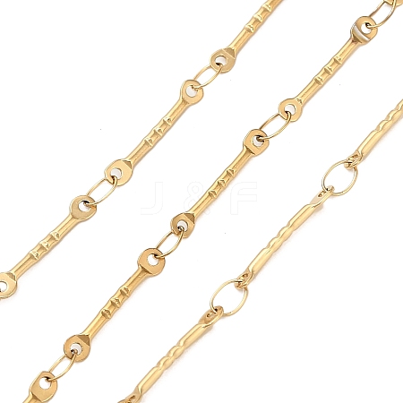 304 Stainless Steel Bar Link Chains CHS-H116-01C-G-1