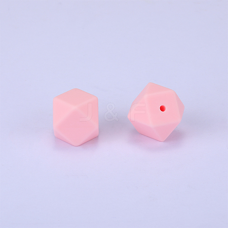 Hexagonal Silicone Beads SI-JX0020A-47-1