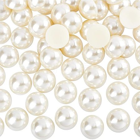 Fingerinspire 60Pcs ABS Plastic Cabochons OACR-FG0001-01-1