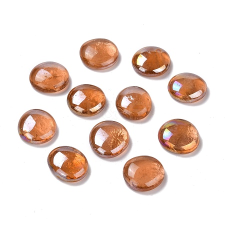 Transparent Glass Cabochons GLAA-WH0015-21F-1