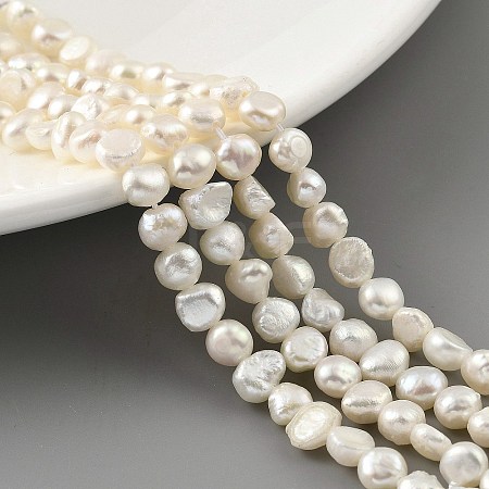 Natural Cultured Freshwater Pearl Beads Strands PEAR-A006-03C-1