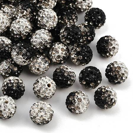 Mideast Rhinestone Beads RB-B029-3D-1