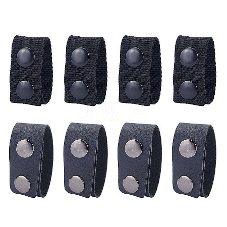 SUPERFINDINGS 4Pcs Military Tactical Belt Buckle Heavy Duty and 1 Set Tactical Double Snap Belt Keeper Loop FIND-FH0002-66-1