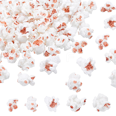 60Pcs 5 Styles Resin Simulation Popcorn RESI-GA0001-43-1