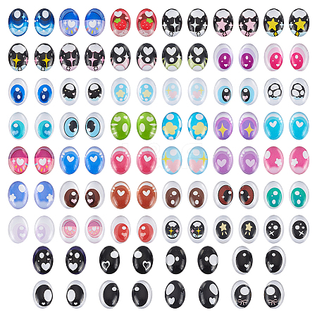 1 Bag Glass Cabochons GGLA-PH0001-79-1