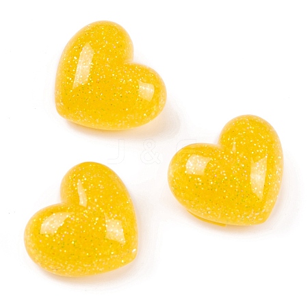 Transparent Epoxy Resin Decoden Cabochons CRES-P035-07E-1