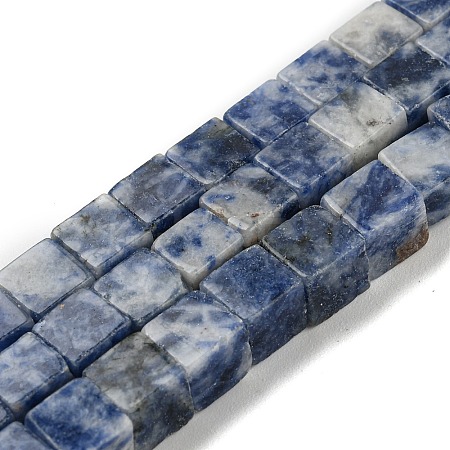 Natural Blue Spot Jasper Beads Strands G-I326-01B-01-1