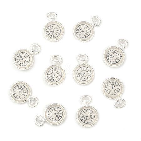 10Pcs Alloy Enamel Pendants FIND-YW0007-87S-1