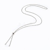 304 Stainless Steel Slider Necklace Making AJEW-JB00776-01-1