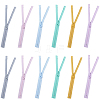 12Pcs 6 Colors Garment Accessories FIND-GF0008-62-7