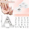 Alloy Rhinestone Cabochons MRMJ-WH0082-67P-2
