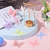 48Pcs 8 Colors Single Color 3-Layer Fibre Tulle Ornament Accessories FIND-SC0005-73-4