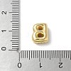 Brass Micro Pave Cubic Zirconia Beads KK-P290-61G-B-3