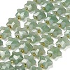 Natural Green Aventurine Beads Strands G-L657-A01-01-2