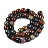 Natural Indian Agate Beads Strands G-T138-144-2