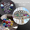 Teardrop Transparent K9 Glass Pendants GLAA-SP0001-22-5
