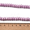 Glazed Porcelain Rondelle Beads PORC-Q001-01D-4
