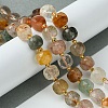 Natural Rutilated Quartz Beads Strands G-Q010-A15-01-2