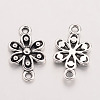 Tibetan Style Alloy Flower Links connectors LS-TIBE-Q037-009-RS-2