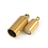 304 Stainless Steel Magnetic Clasps Hand Polished STAS-C127-10G-2