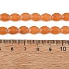 Natural Dyed White Jade Beads Strands G-H349-A01-24B-5