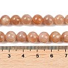 Natural Sunstone Beads Strands G-G342-A02-8mm-5