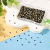 1 Bag Pointed Back Glass Rhinestone Cabochons RGLA-TADJ0001-01A-03-5