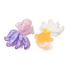 Luminous Transparent Resin Cabochons CRES-L045-12-4
