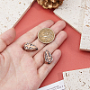 2Pcs Brass European Beads KK-DC0004-80D-3