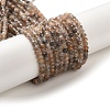 Natural Multi-Moonstone Beads Strands G-B074-A08-01-3