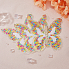 Butterfly Polyester Embroidery Ornaments Accessories DIY-WH0502-88-4