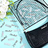 16 Sets Alloy Handmade Label Tags FIND-PH0060-38P-4