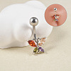 304 Stainless Steel Belly Rings WGA7D27-06-1