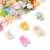 100Pcs Translucent Resin Cabochons RESI-FS0002-31-2
