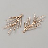 Brass Branch Pendants FIND-WH0148-270KCG-2