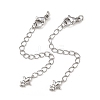 Brass End with Chains KK-H524-19P-1