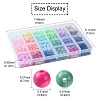 24Colors Opaque Acrylic Beads MACR-YW0002-93-3