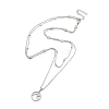Stainless Steel Pendants Necklaces LS-NJEW-U003-01D-P-2