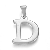 Non-Tarnish 304 Stainless Steel Pendants STAS-F106-95P-D-01-1