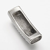 304 Stainless Steel Slide Charms STAS-P169-03AS-2