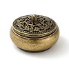 Brass Incense Holders Box AJEW-C036-01AB-1