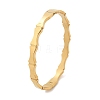 Bamboo Joint 304 Stainless Steel Bangles for Women BJEW-Z092-01G-5