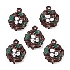 Baking Paint Alloy Pendants FIND-I072-01-1