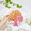 Family Tree Wood Cutout WOOD-WH0031-06-4